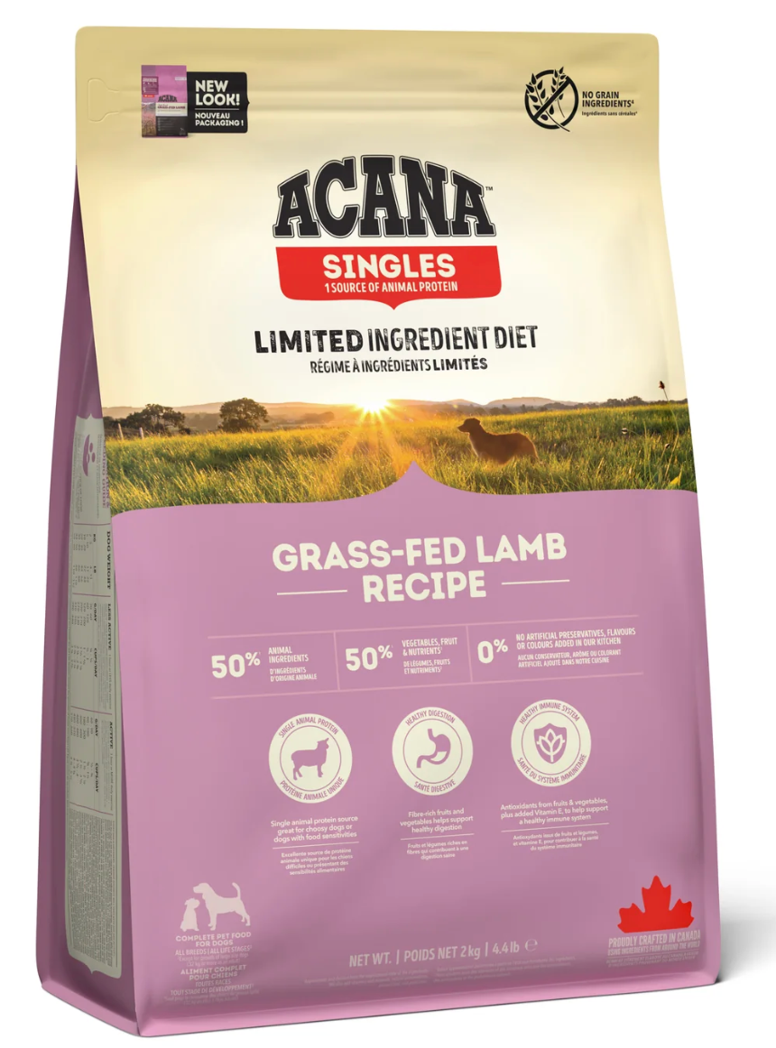 ACANA (アカナ) ドッグフード グラスフェッドラム 2kg