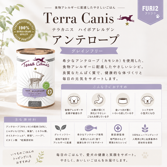 🐶 食物アレルギーが気になるワンちゃんに